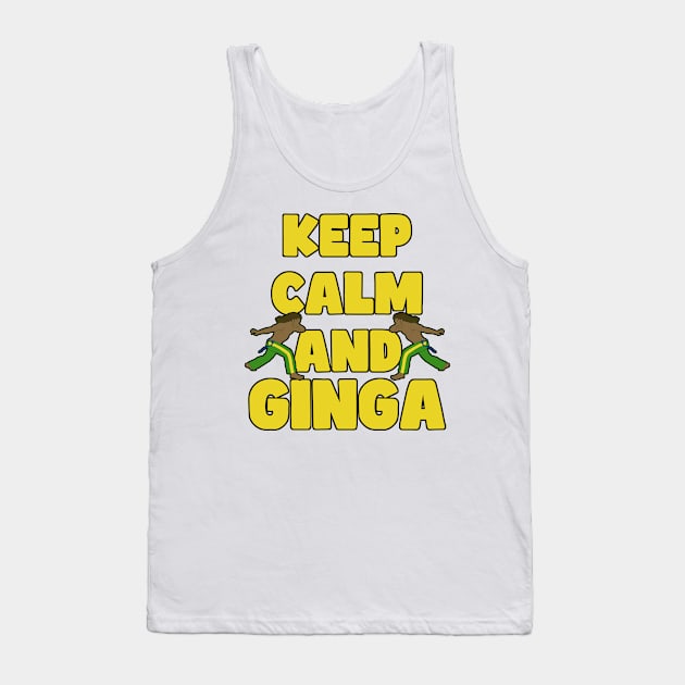 Keep calm and ginga Tank Top by RampArt